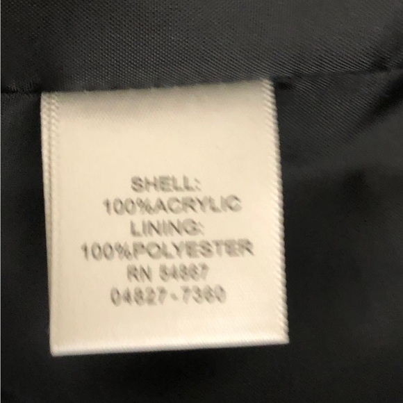 CHRISTOPHER & BANKS - Olive Green, Tan, Black & Blue Tweed Button Front Vest - L - Picture 6 of 7